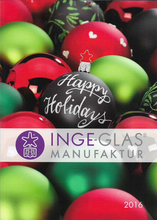 2016 Inge-Glas Manufaktur Catalog
